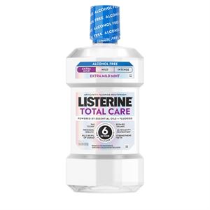 Picture of LISTERINE® TOTAL CARE Alcohol Free Extra Mild Mouthwash, Extra Mild Mint 1Liter  6/cs